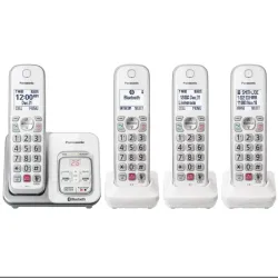 Telefono inalámbrico Panasonic de 4 bases