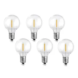 Bombillo E12 3000k amarillo Vintage 