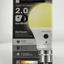 Bombillo E26 con sensor