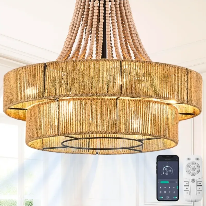 Ventilador de techo Estilo Bohemio