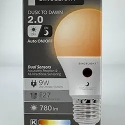 Bombillo E26 con sensor