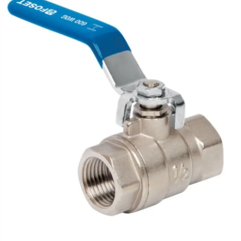 VÁLVULA DE ESFERA, DE LATÓN, ROSCABLE, 1/2", ALTA PRESIÓN