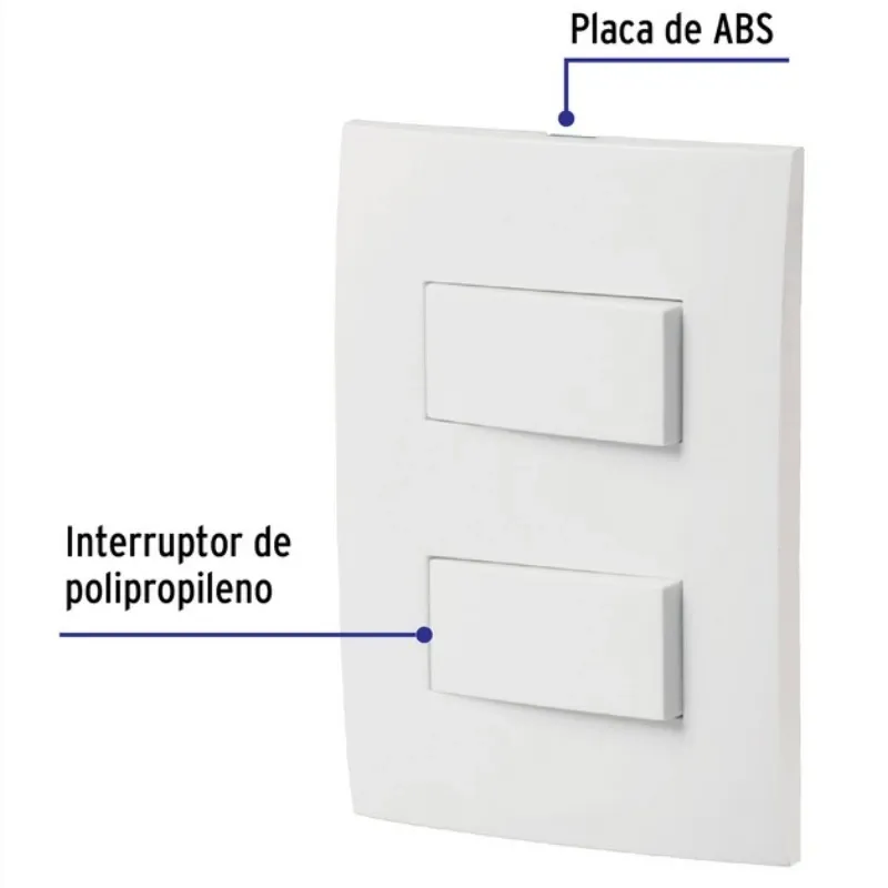 INTERRUPTOR 2 VIAS Y 2 ENTRADAS 