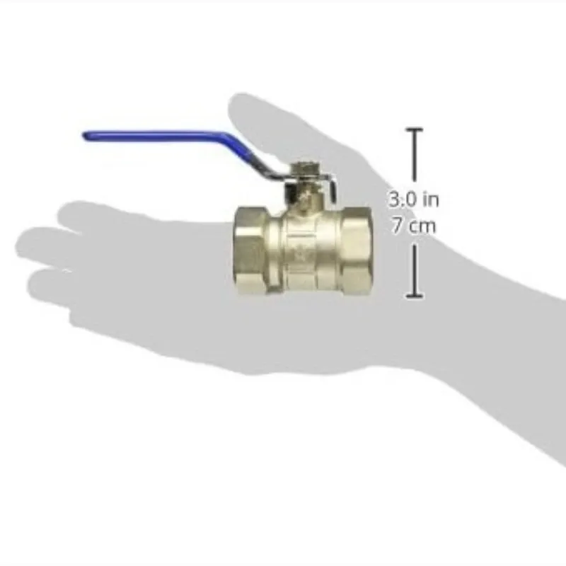 VÁLVULA DE ESFERA, DE LATÓN, ROSCABLE, 1", ALTA PRESIÓN