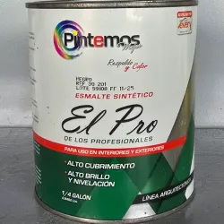 Pintura aceite negro