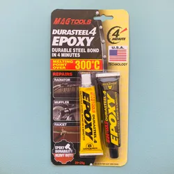 Pegamento Resistente Epoxy steel 4 minutos