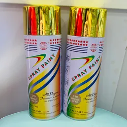 Pintura en Spray Dorada