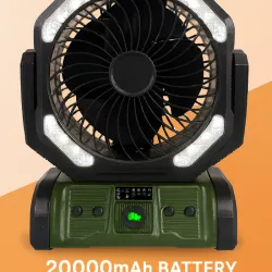 Ventilador recargable 20000 mA