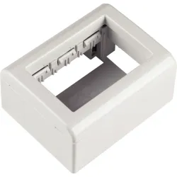 Caja y Tapa Blanca de 3 Puestos Lizflex Tramontina