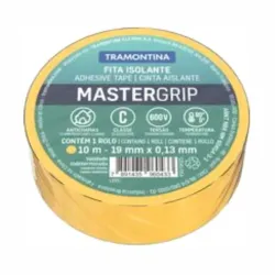 Cinta Aislante Amarilla 10M 0.13mm Tramontina