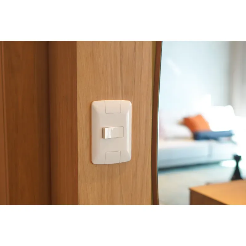 Interruptor Sencillo Blanco 10A 250V Aria  Tramontina