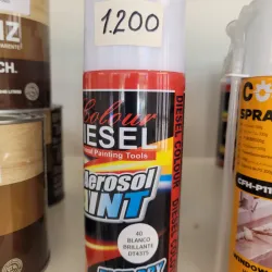 Pintura Aerosol (spray) - Blanco Brillante