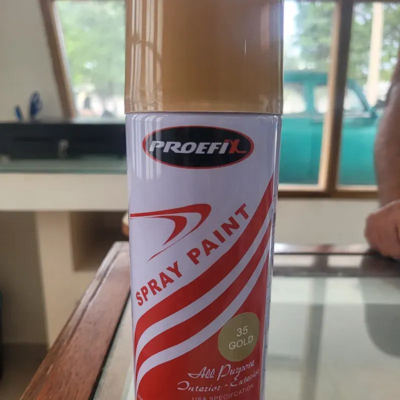 Pintura Aerosol (spray) - Dorado / Oro