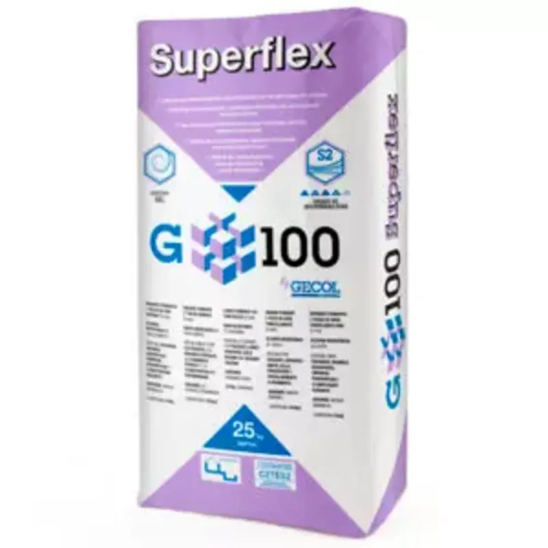 Cemento cola G-100 súper flexible 