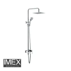 Columna de ducha Monomando BRISTOL Cromo BDB008