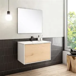 Conjunto lavabo granada 80cm Britania 3170000031