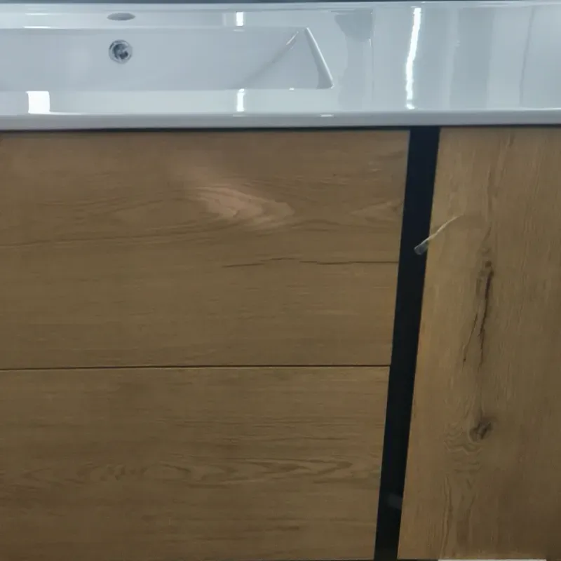 Conjunto lavabo onix roble 100 cm  3170000035