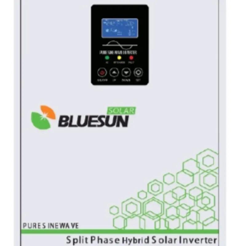 Inversor híbrido de baja frecuencia con salida de tensión 240/120V (split phase) de 12000 W, 48Vdc