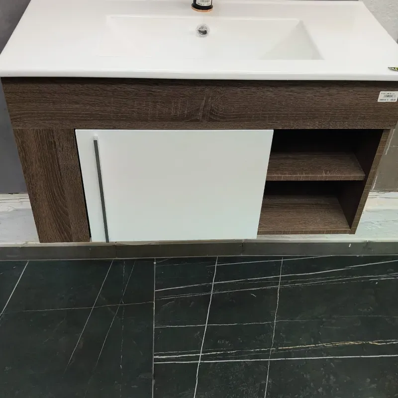 Conjunto lavabo unox  80cm blanco 3170000036