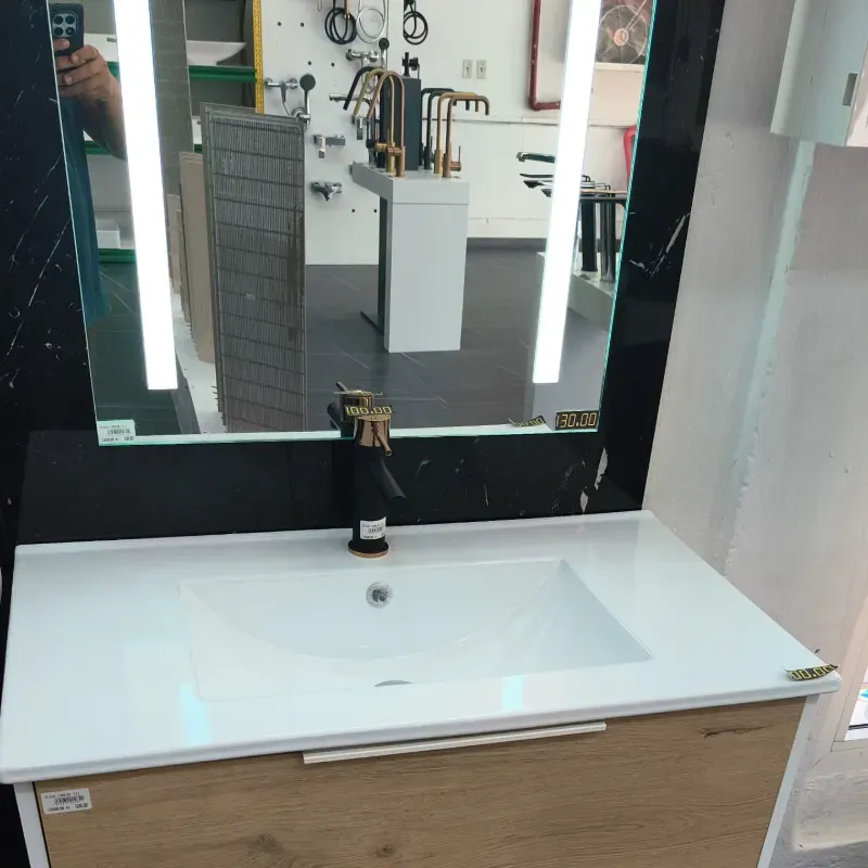 Conjunto lavabo granada 80cm Britania 3170000031
