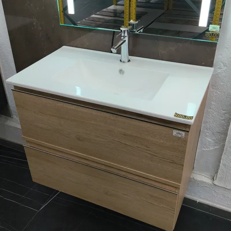 Conjunto mueble más lavabo toscana 80cm 310000037