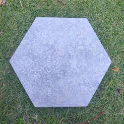 Porcelanato hexagonal