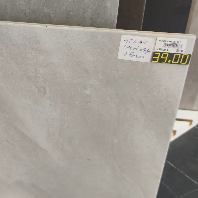 Porcelanato Aberdeen snow mate 45x45 cm 3737000254