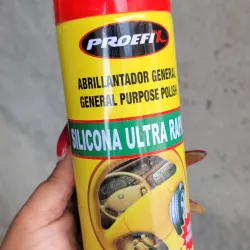 Silicona para dar brillo