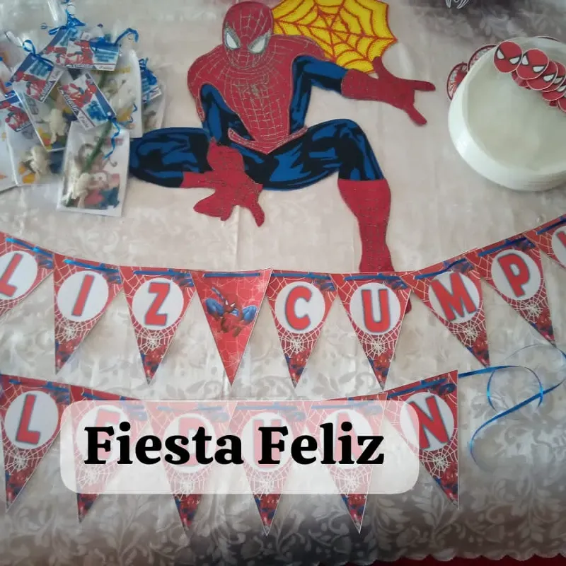 Banderines Spiderman 