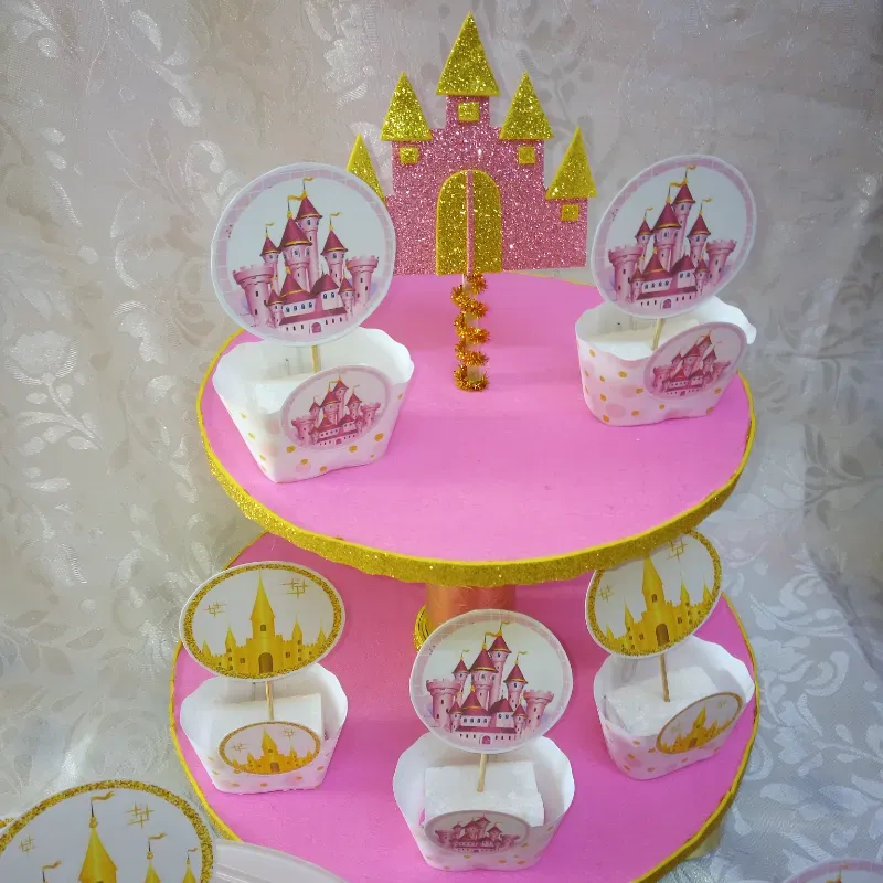 Base cupcake Castillo