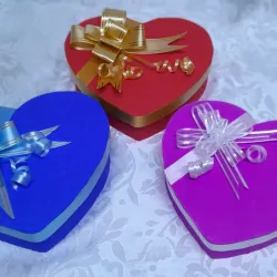 Caja corazón pequeña