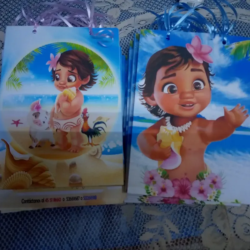 Jabitas para regalos Moana