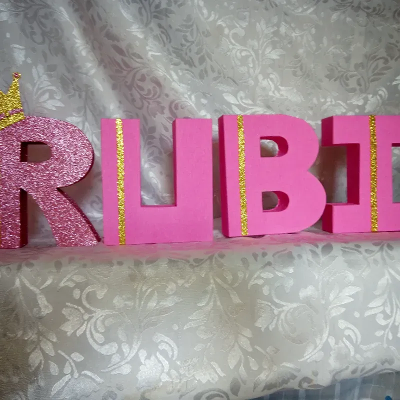 Letras en 3D 