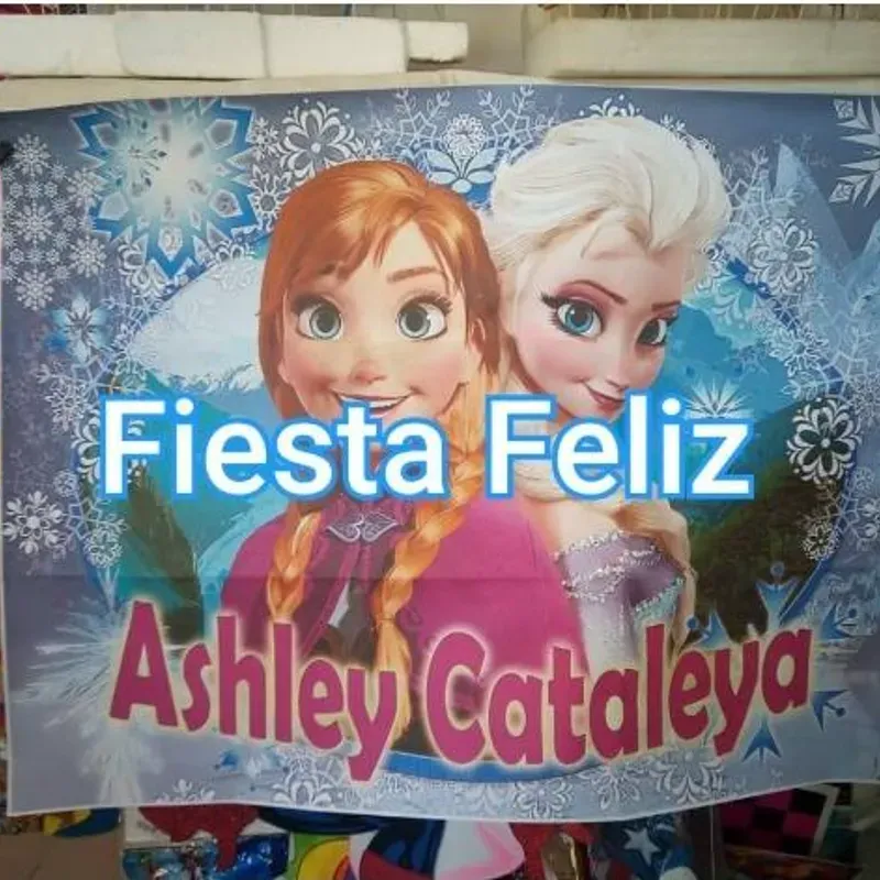 Pancarta Frozen 