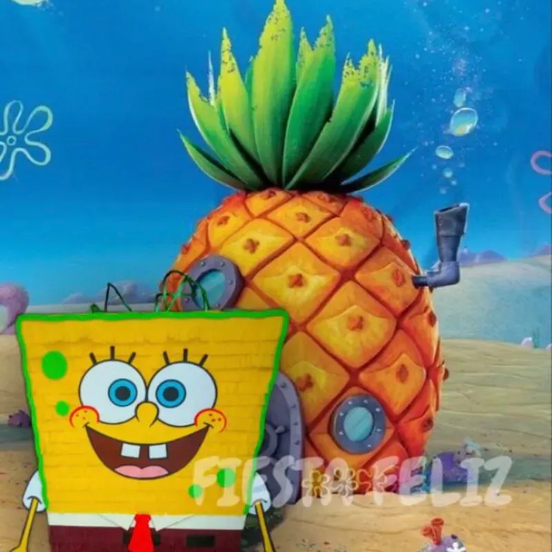 Piñata de muñe Bob Esponja