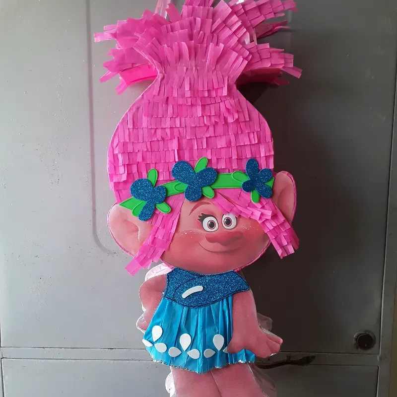 Piñata de Popi Trolls