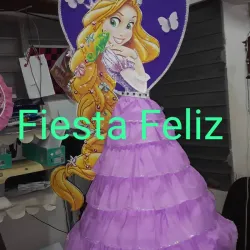 Piñata de Rapunzel 