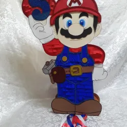 Piñata Súper Mario 