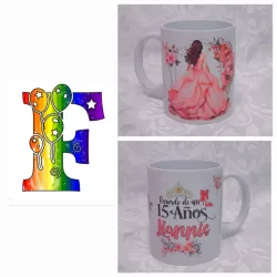 Taza para quinceañera