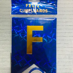 Letrero Colgante Azul Oscuro