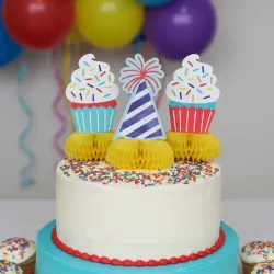 Adornos de cup cake o Centro de mesa