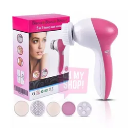 Cepillo Facial Masajeador y Exfoliante 5 en 1