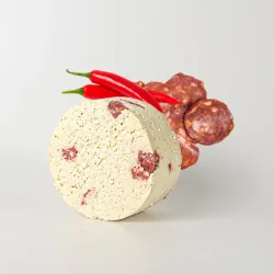 Queso Fresco de Chorizo Rojo Picante