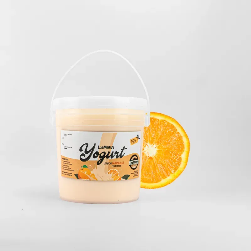 Yogurt Probiótico de Naranja 4L