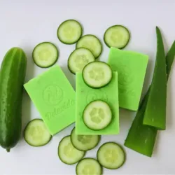 Jabón de aloe y pepino