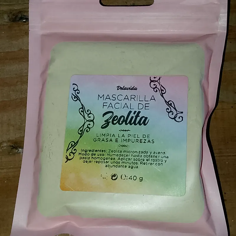 Mascarilla de zeolita 
