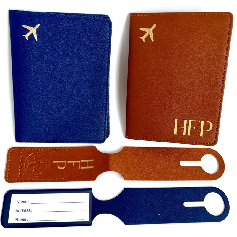 Etichetta e Porta Passaporto Personalizzato