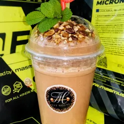 Batido fit de café🥤 avena, proteína, frutos secos, mantequilla de maní, leche condensada, café importado