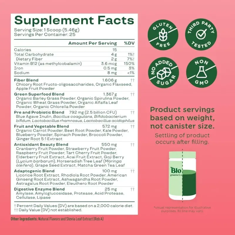 Bloom Super Food 25 serv