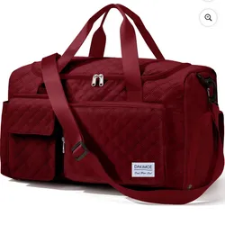 BOLSO FITNESS (rojo vino)